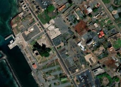 Satellite photo of Front Street, Lahaina, Maui, 1 Jan 2026